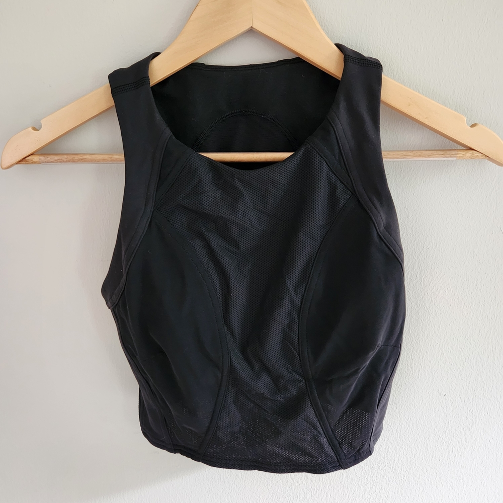 NEW lululemon athletica Black Crop Top